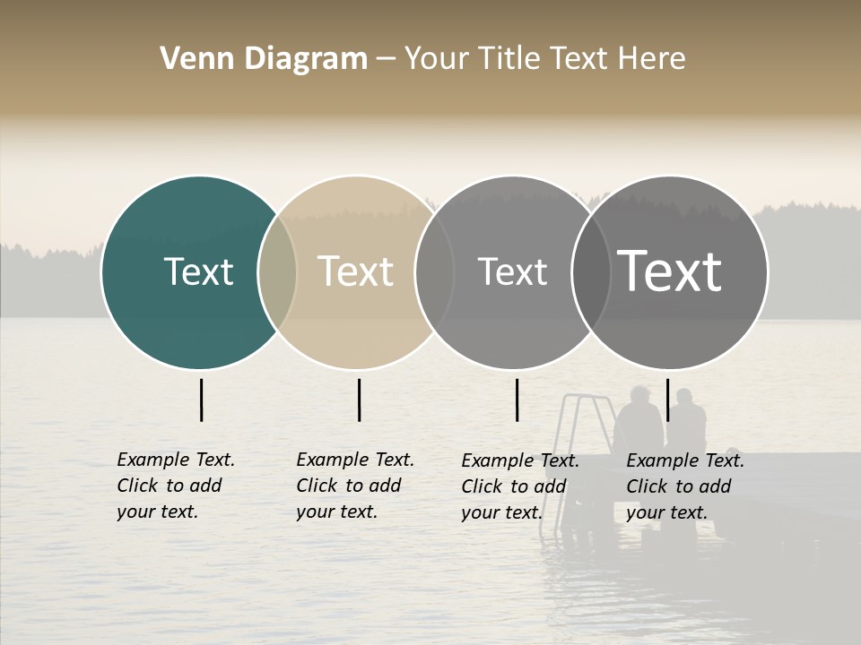 Couple Elderly Vacation PowerPoint Template
