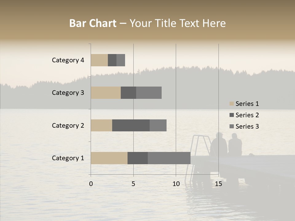 Couple Elderly Vacation PowerPoint Template