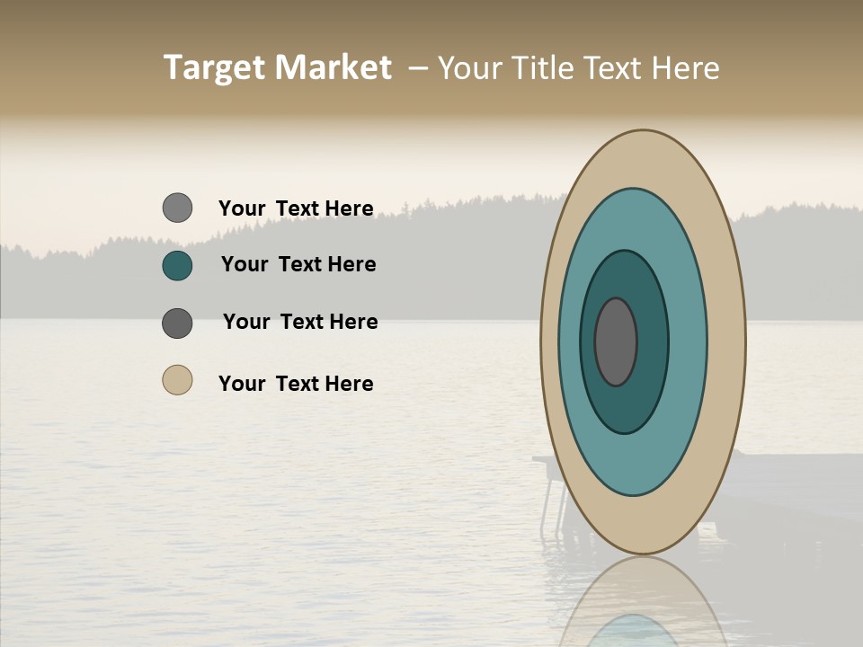 Couple Elderly Vacation PowerPoint Template