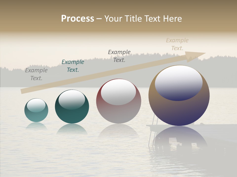 Couple Elderly Vacation PowerPoint Template