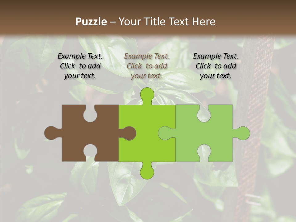 Summer Garden Eat PowerPoint Template