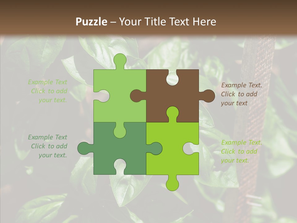 Summer Garden Eat PowerPoint Template