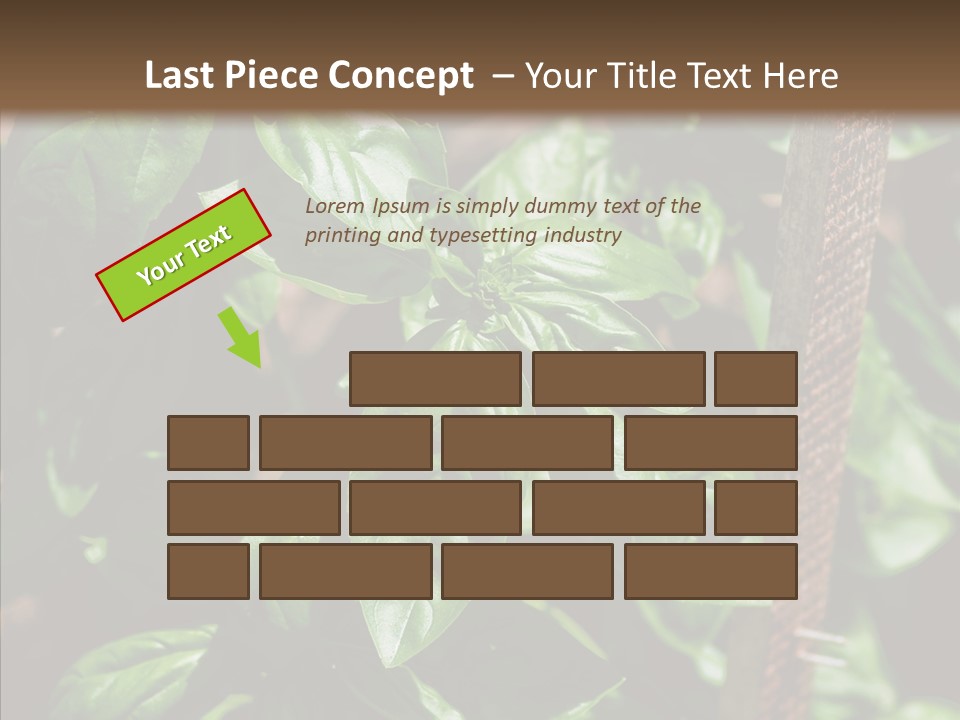 Summer Garden Eat PowerPoint Template