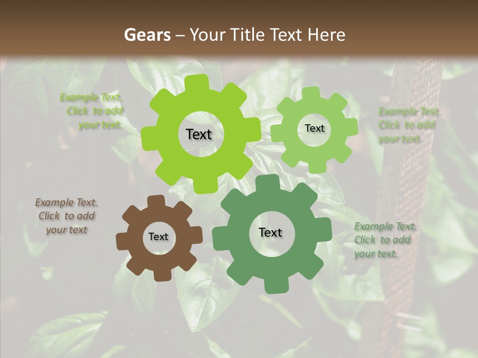 Summer Garden Eat PowerPoint Template