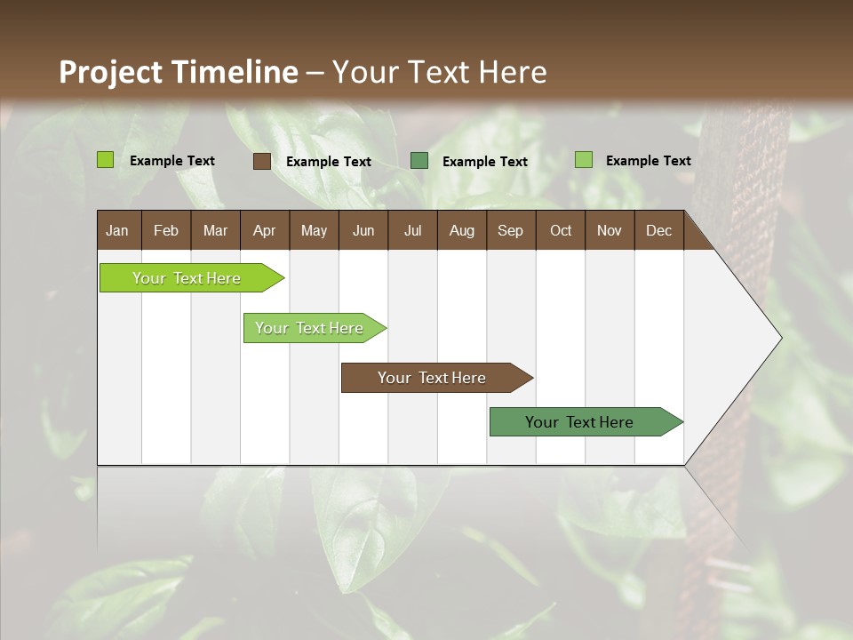 Summer Garden Eat PowerPoint Template