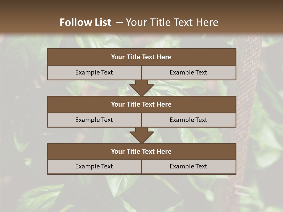 Summer Garden Eat PowerPoint Template