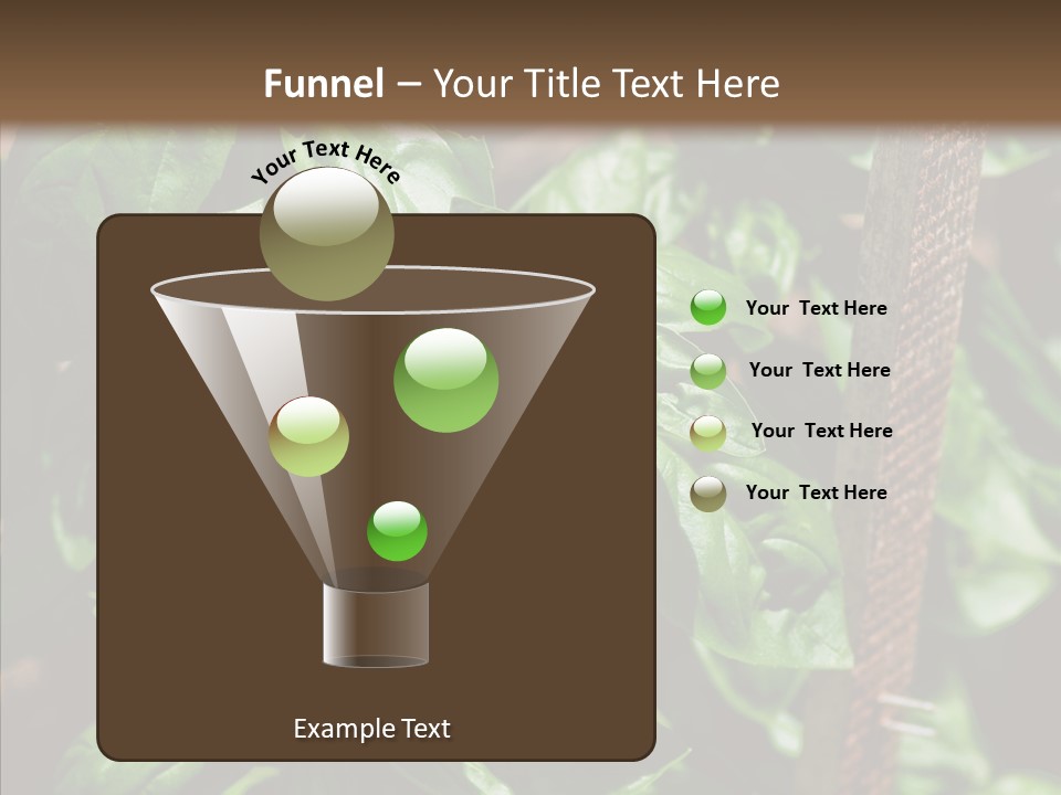 Summer Garden Eat PowerPoint Template