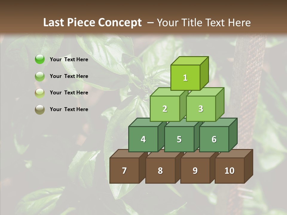 Summer Garden Eat PowerPoint Template