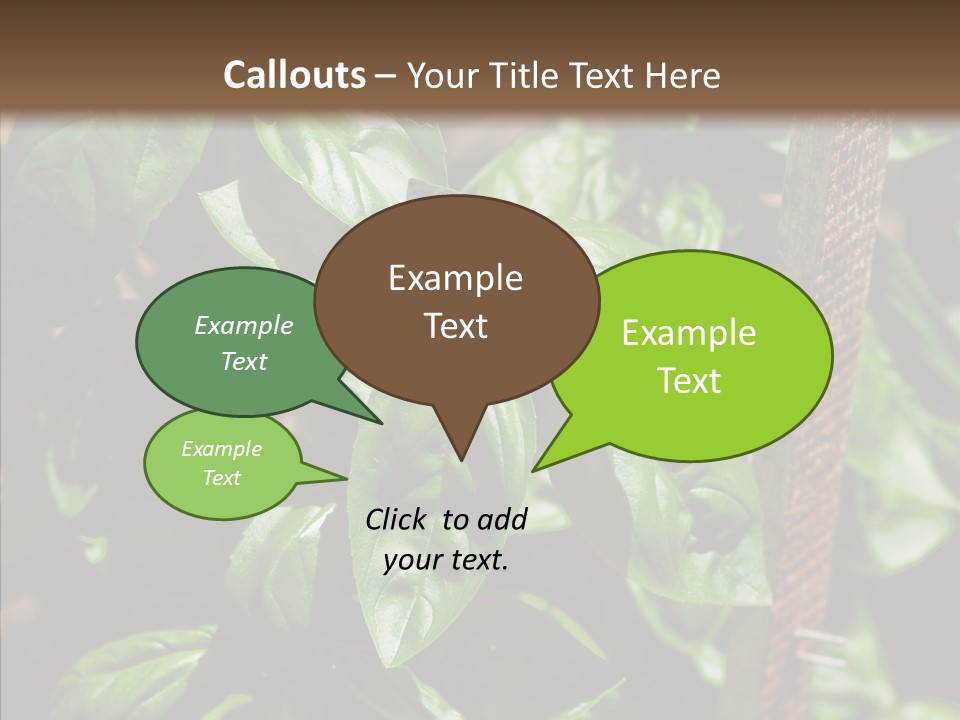 Summer Garden Eat PowerPoint Template