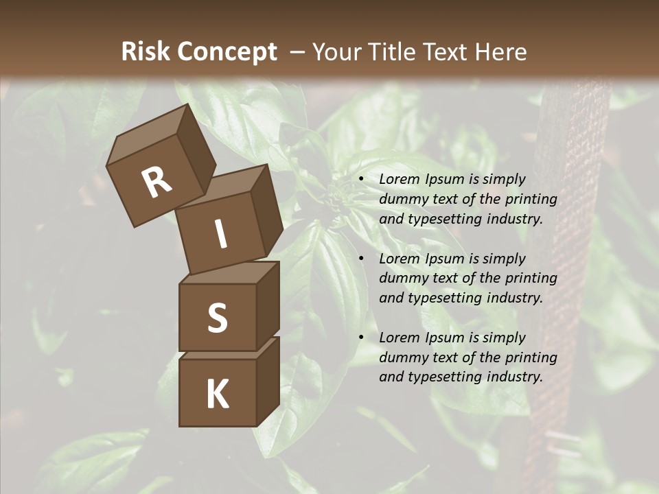 Summer Garden Eat PowerPoint Template