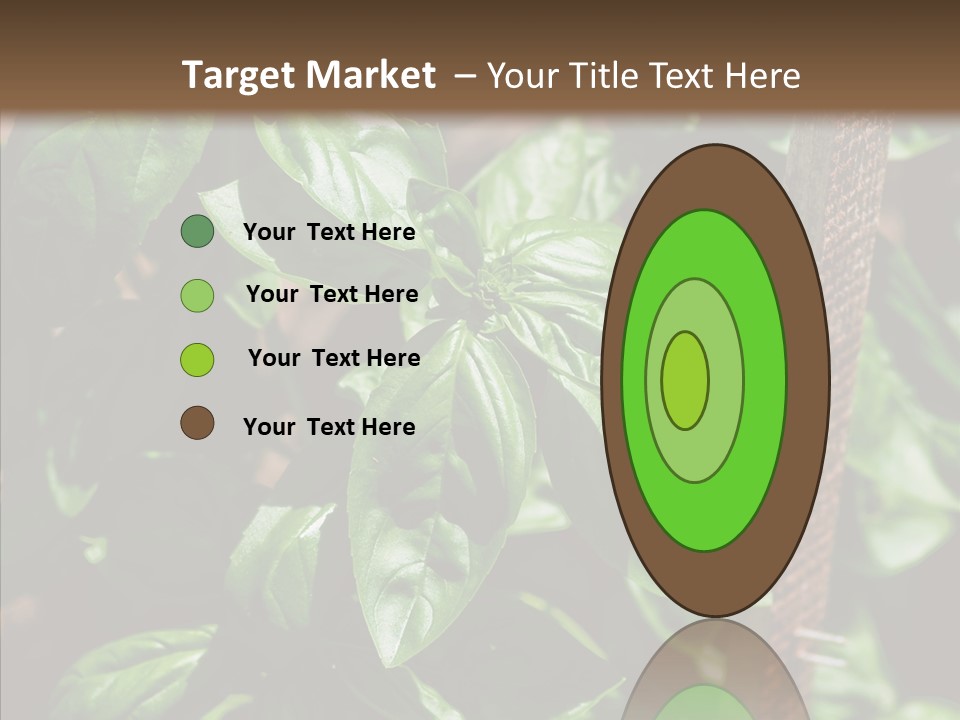 Summer Garden Eat PowerPoint Template