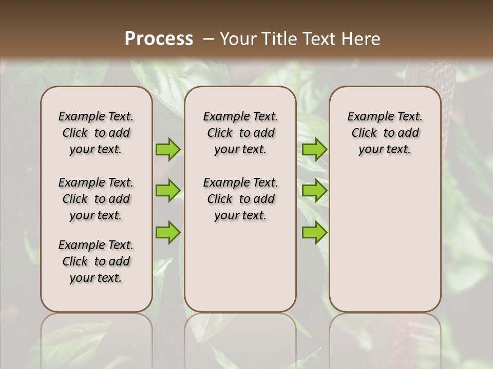 Summer Garden Eat PowerPoint Template