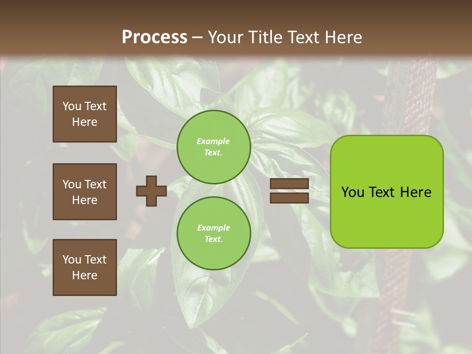 Summer Garden Eat PowerPoint Template