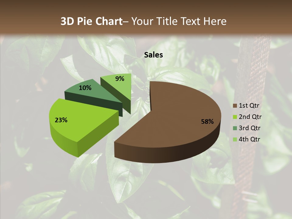 Summer Garden Eat PowerPoint Template