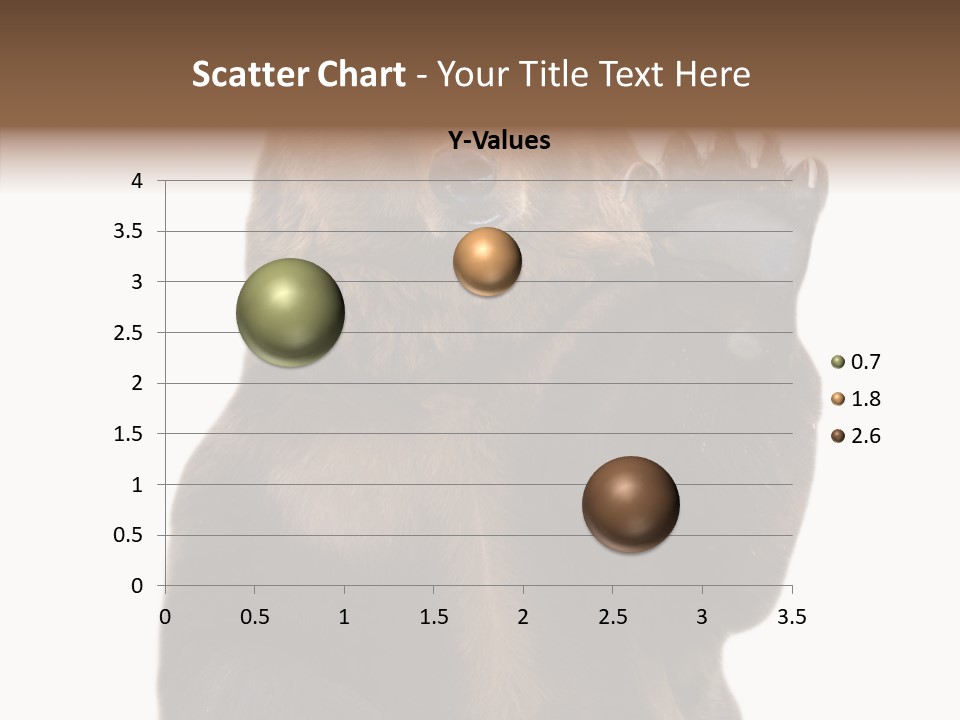 Fur Close Up Isolated PowerPoint Template