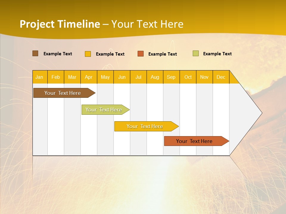 Action Iron Steel PowerPoint Template