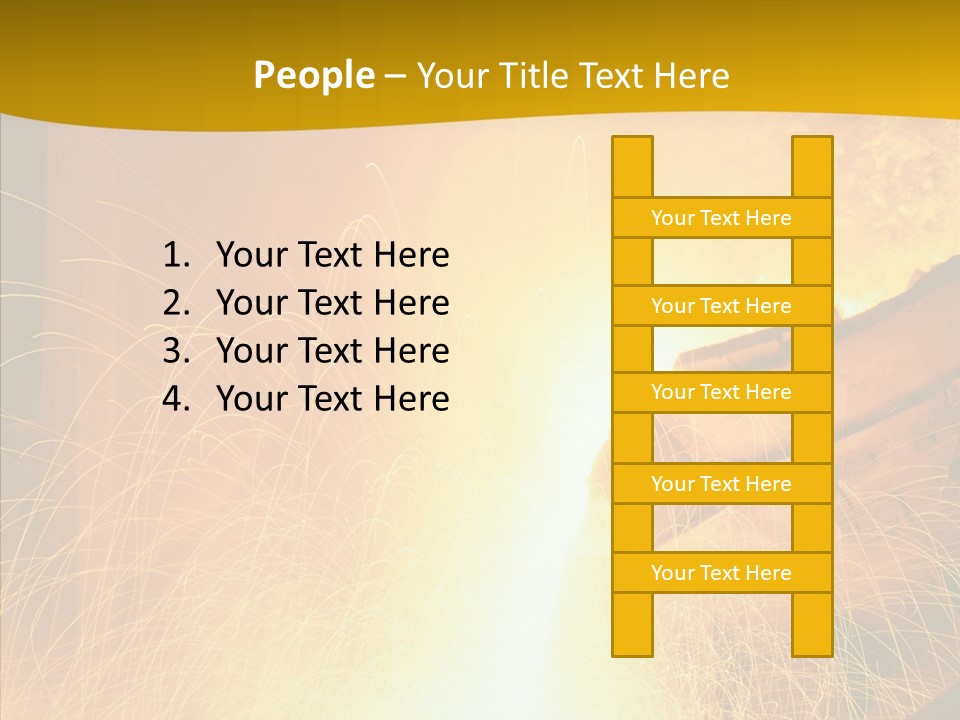 Action Iron Steel PowerPoint Template