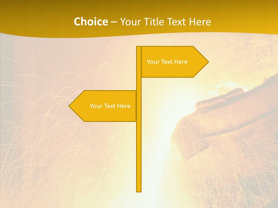Action Iron Steel PowerPoint Template