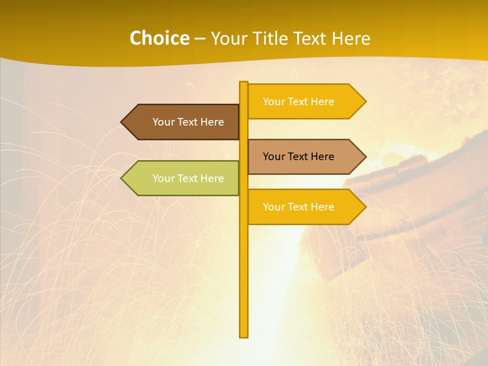 Action Iron Steel PowerPoint Template