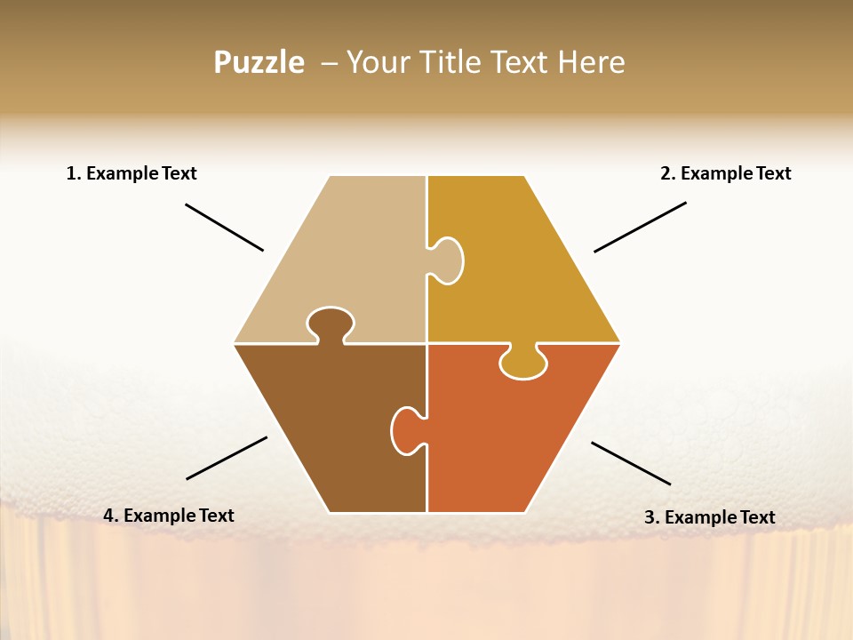 Health Bottle Steam PowerPoint Template