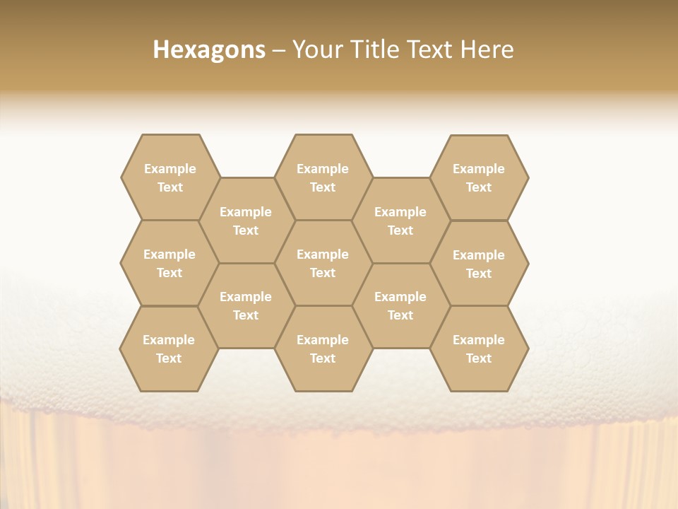 Health Bottle Steam PowerPoint Template