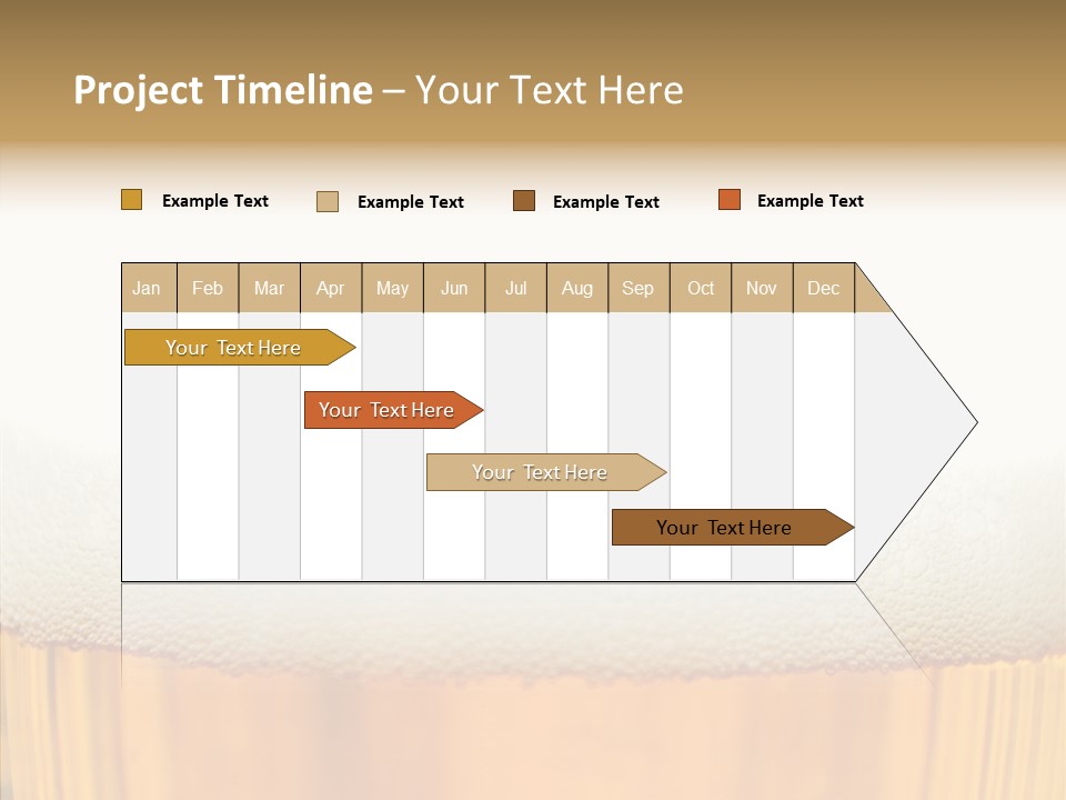 Health Bottle Steam PowerPoint Template
