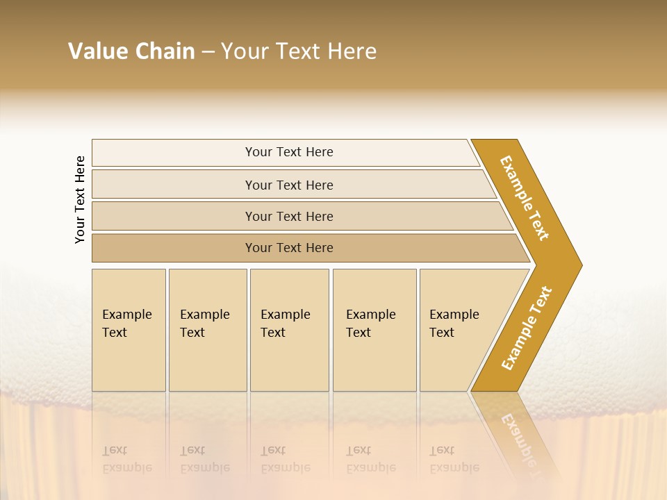 Health Bottle Steam PowerPoint Template