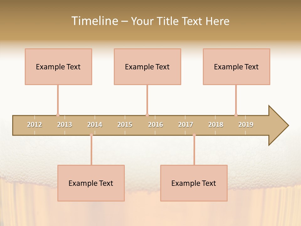 Health Bottle Steam PowerPoint Template