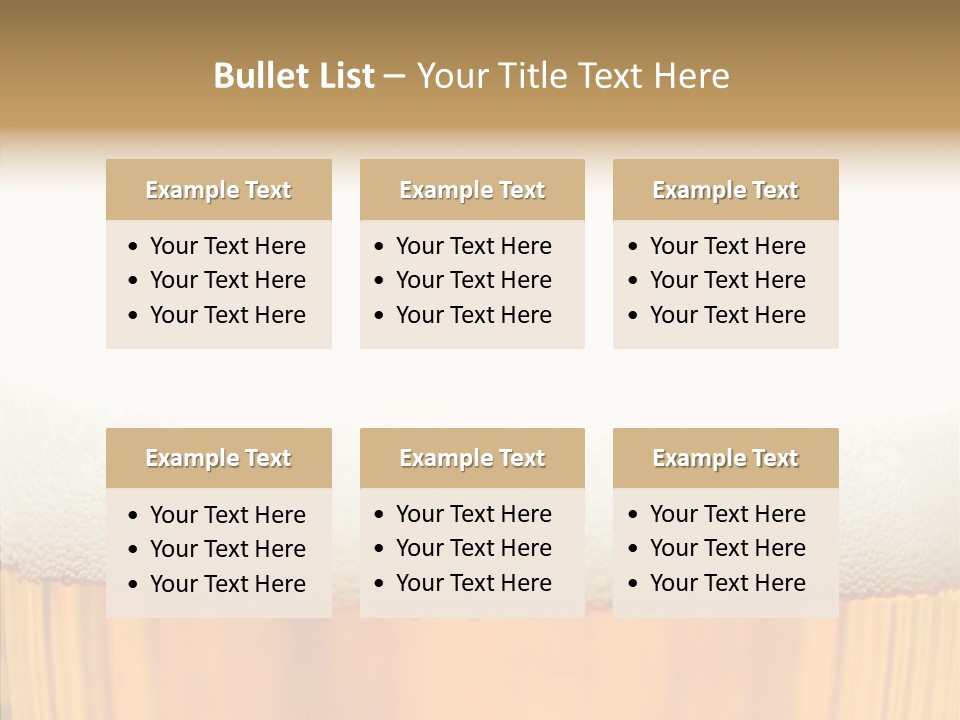 Health Bottle Steam PowerPoint Template