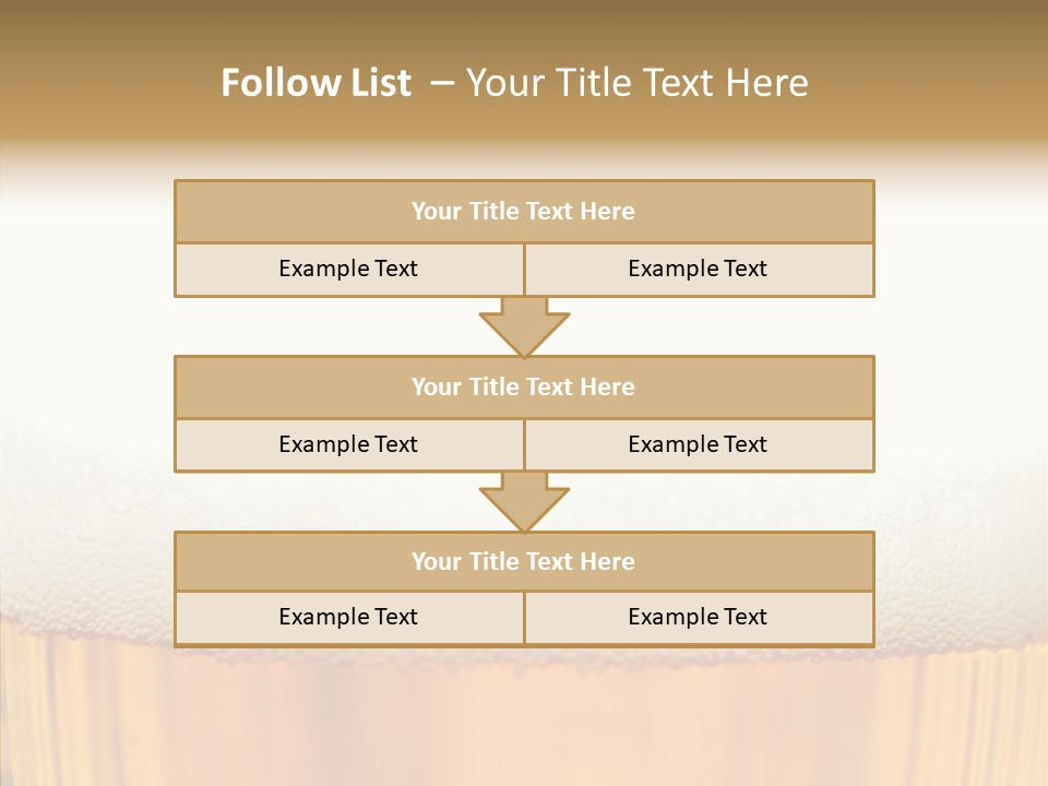 Health Bottle Steam PowerPoint Template
