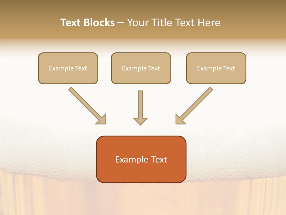 Health Bottle Steam PowerPoint Template