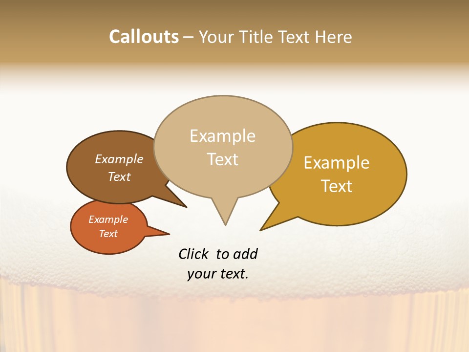 Health Bottle Steam PowerPoint Template