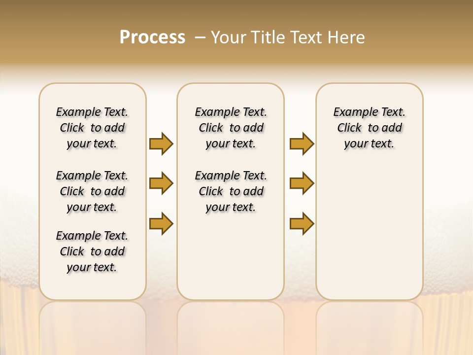 Health Bottle Steam PowerPoint Template