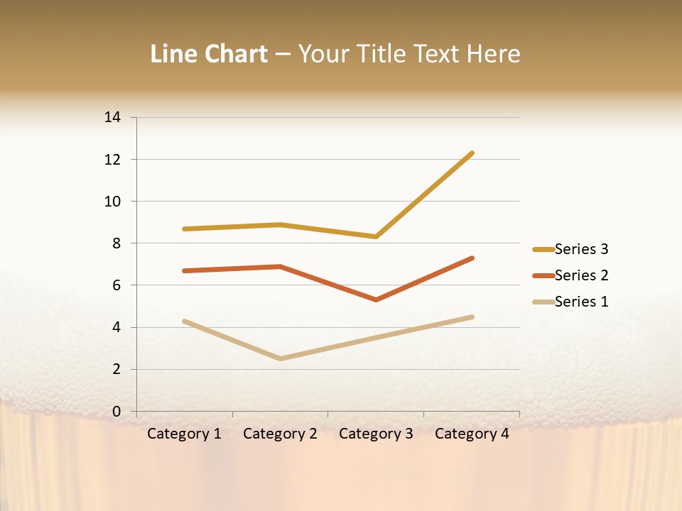 Health Bottle Steam PowerPoint Template