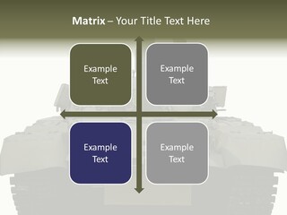 Weapon White Green PowerPoint Template