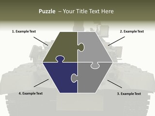 Weapon White Green PowerPoint Template