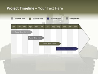 Weapon White Green PowerPoint Template