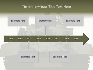 Weapon White Green PowerPoint Template