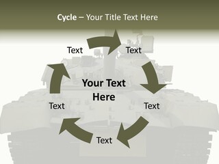 Weapon White Green PowerPoint Template