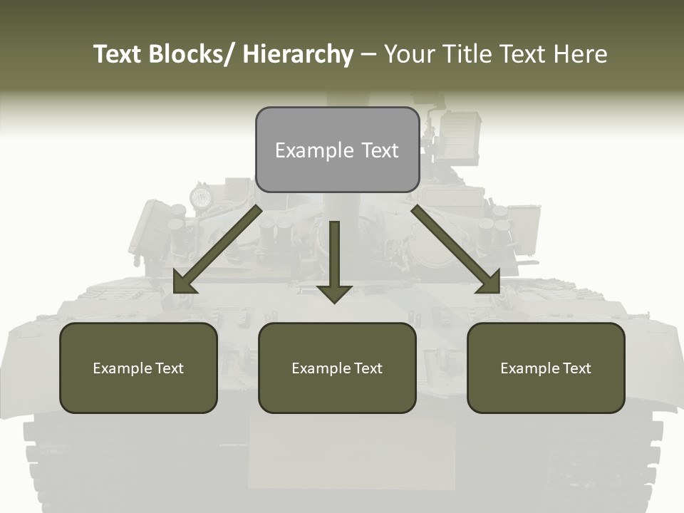 Weapon White Green PowerPoint Template
