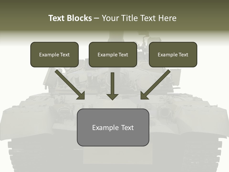 Weapon White Green PowerPoint Template