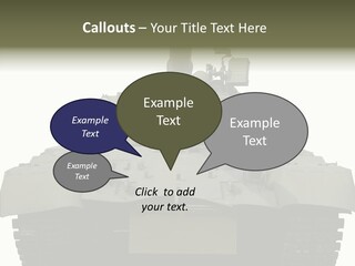 Weapon White Green PowerPoint Template