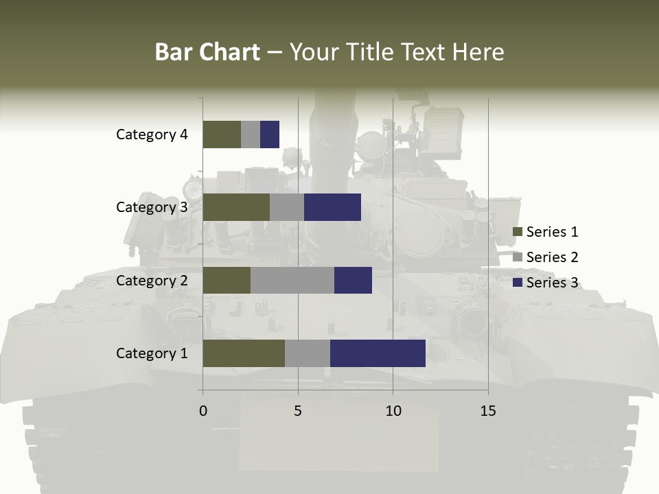 Weapon White Green PowerPoint Template