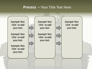 Weapon White Green PowerPoint Template