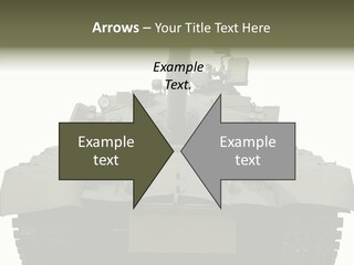 Weapon White Green PowerPoint Template