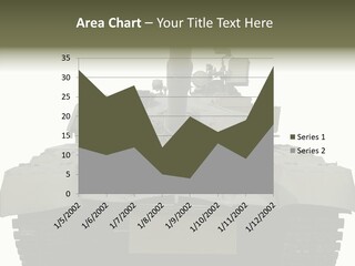 Weapon White Green PowerPoint Template