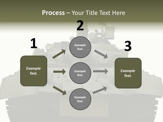 Weapon White Green PowerPoint Template