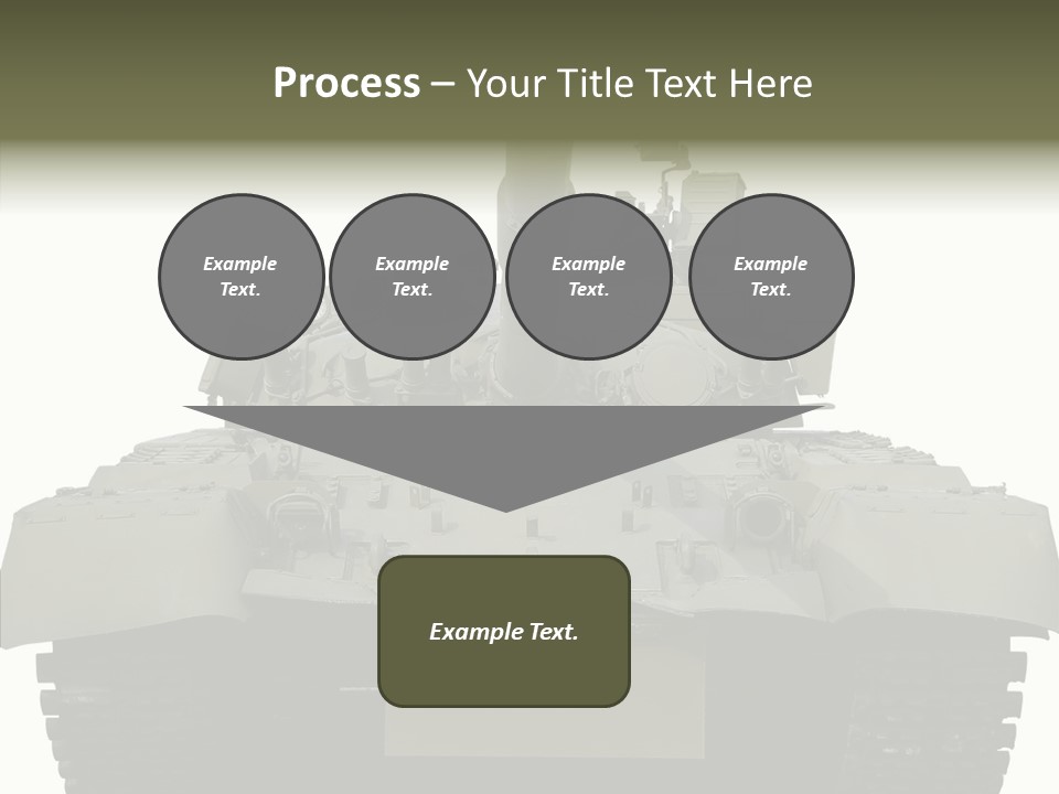 Weapon White Green PowerPoint Template