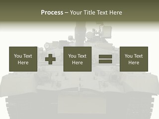 Weapon White Green PowerPoint Template