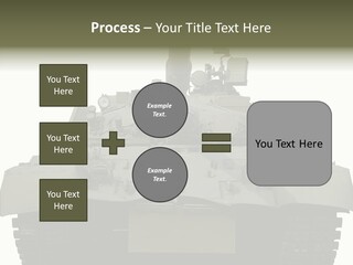 Weapon White Green PowerPoint Template